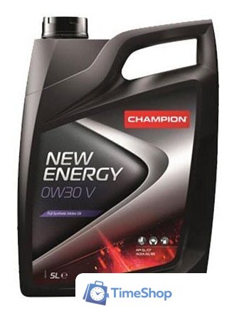 Моторное масло Champion New Energy V 0W-30 5л - Изображение №1 — Интернет-магазин Time-Shop