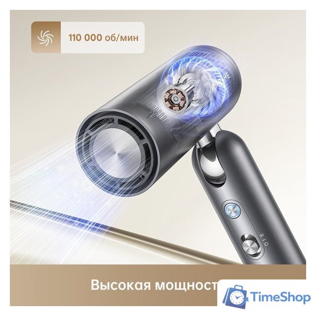 Фен Dreame Hairdryer Pocket AHD51 (space gray) - Изображение №4 — Интернет-магазин Time-Shop