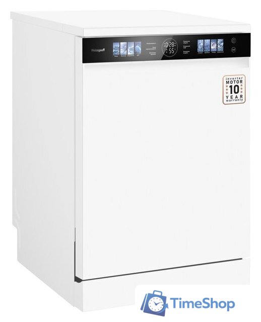 Отдельностоящая посудомоечная машина Weissgauff DW 999 Touch Inverter Dual Fan Dry - Изображение №20 — Интернет-магазин Time-Shop