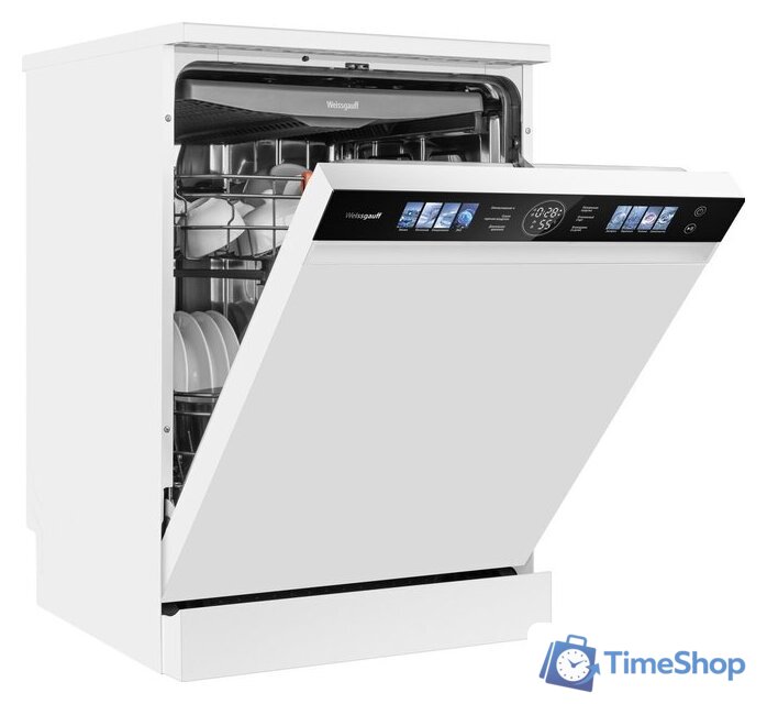 Отдельностоящая посудомоечная машина Weissgauff DW 999 Touch Inverter Dual Fan Dry - Изображение №23 — Интернет-магазин Time-Shop