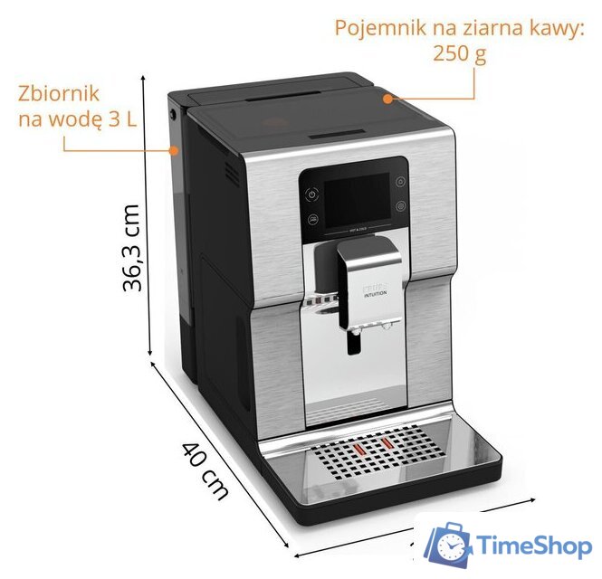 Кофемашина Krups Intuition Experience Hot&Cold EA879EE0 - Изображение №4 — Интернет-магазин Time-Shop