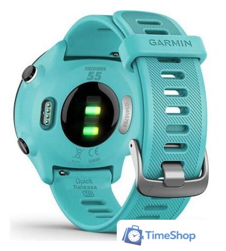Умные часы Garmin Forerunner 55 (бирюзовый) - Изображение №9 — Интернет-магазин Time-Shop