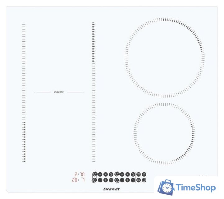 Варочная панель Brandt BPI164DUW - Изображение №1 — Интернет-магазин Time-Shop