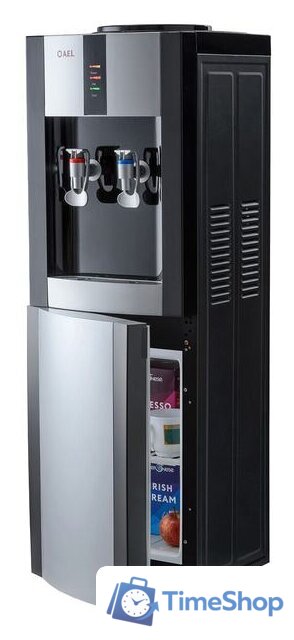 Кулер для воды AEL LD-AEL-47c (черный/серебристый) - Изображение №1 — Интернет-магазин Time-Shop