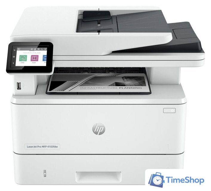 МФУ HP LaserJet Pro MFP 4103fdw 2Z629A - Изображение №1 — Интернет-магазин Time-Shop