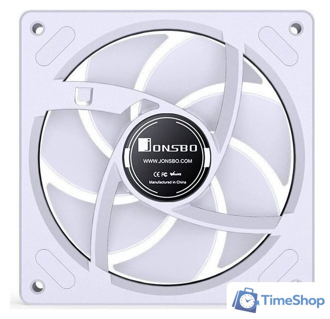 Вентилятор для корпуса Jonsbo ZB-120WR (белый) - Изображение №11 — Интернет-магазин Time-Shop