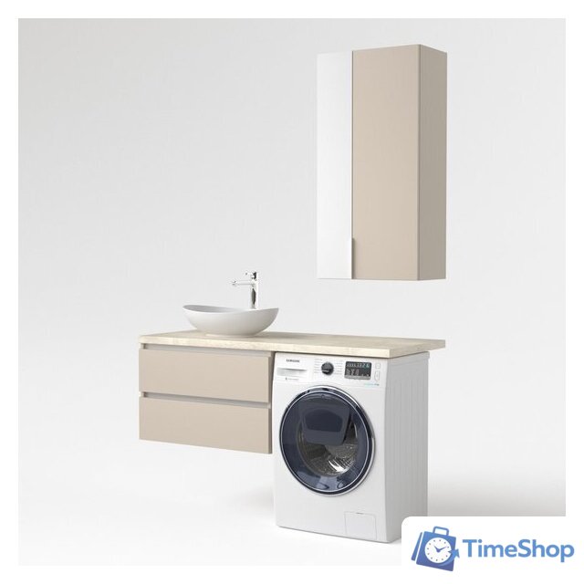  Дабер Тумба под умывальник 003 Т3.8.0.17Б (бежевый/белый) - Изображение №2 — Интернет-магазин Time-Shop