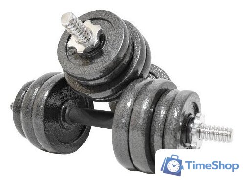 Набор гантелей Atlas Sport металлические 33 кг - Изображение №1 — Интернет-магазин Time-Shop