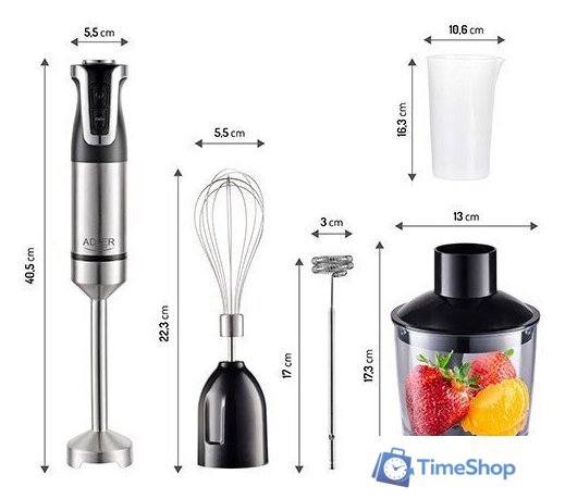 Погружной блендер Adler AD 4627 - Изображение №11 — Интернет-магазин Time-Shop