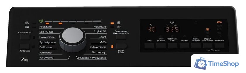 Стиральная машина с вертикальной загрузкой BEKO BTL1WFP10722PL - Изображение №6 — Интернет-магазин Time-Shop