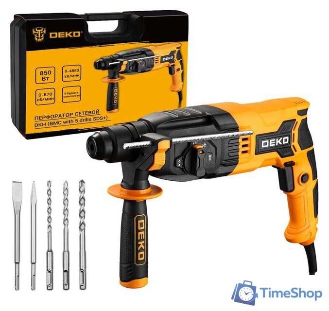 Перфоратор Deko DKH SET 080-1006 - Изображение №1 — Интернет-магазин Time-Shop
