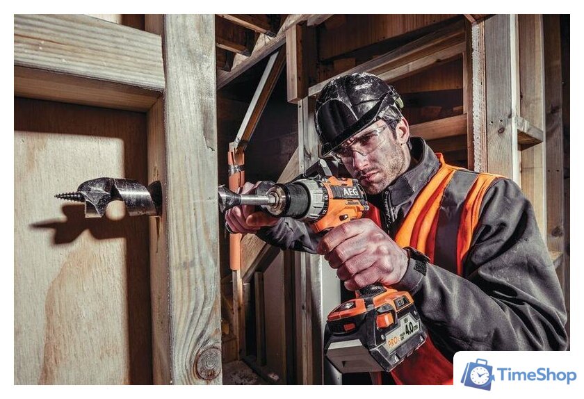 Ударная дрель-шуруповерт AEG Powertools BSB 18C2BL LI-402C 4935464097 (с 2-мя АКБ, кейс) - Изображение №4 — Интернет-магазин Time-Shop