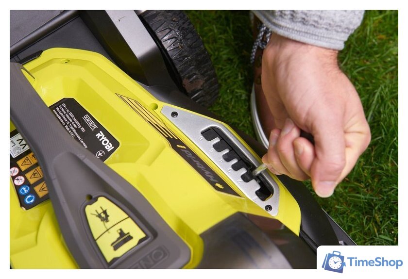Газонокосилка Ryobi RY18LMH37A-225 - Изображение №4 — Интернет-магазин Time-Shop