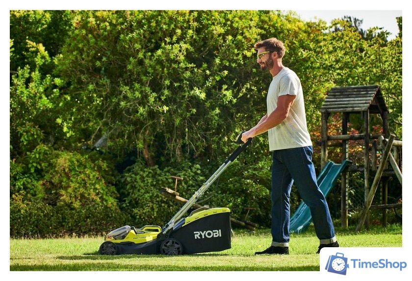 Газонокосилка Ryobi RY18LMH37A-225 - Изображение №6 — Интернет-магазин Time-Shop