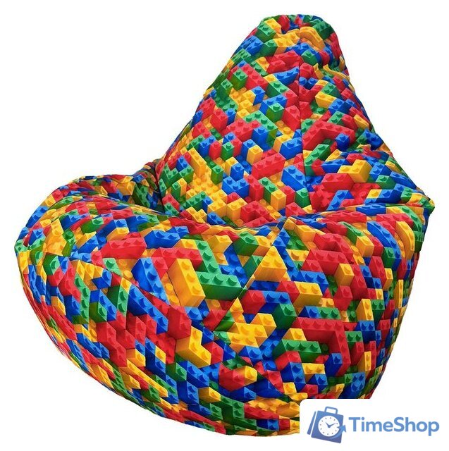 Кресло-мешок Flagman Груша Мега XXXL Г3.5-344 (legogo) - Изображение №1 — Интернет-магазин Time-Shop