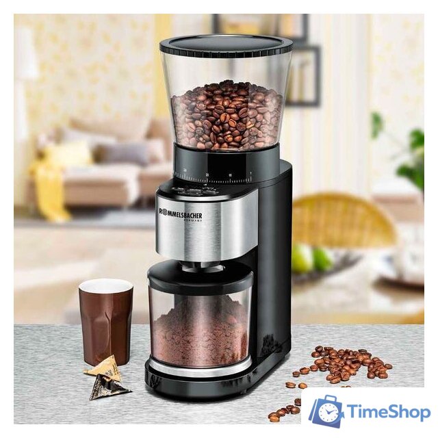 Электрическая кофемолка ROMMELSBACHER EKM 500 - Изображение №4 — Интернет-магазин Time-Shop