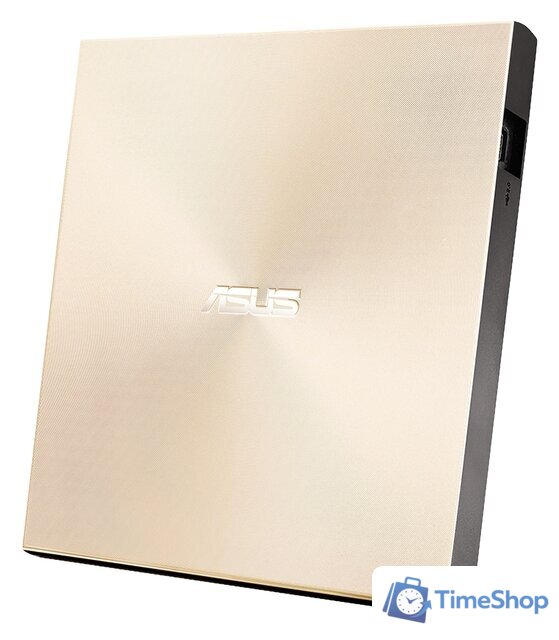 Оптический привод ASUS ZenDrive U9M SDRW-08U9M-U (золотистый) - Изображение №4 — Интернет-магазин Time-Shop
