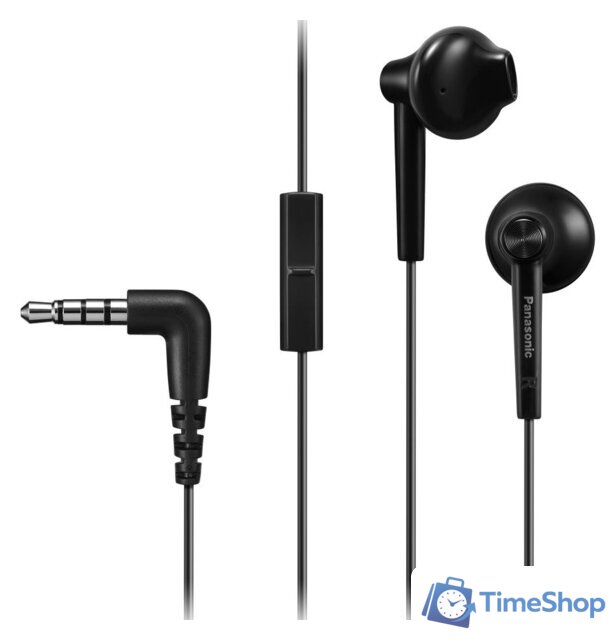 Наушники Panasonic RP-TCM55GC-K - Изображение №1 — Интернет-магазин Time-Shop