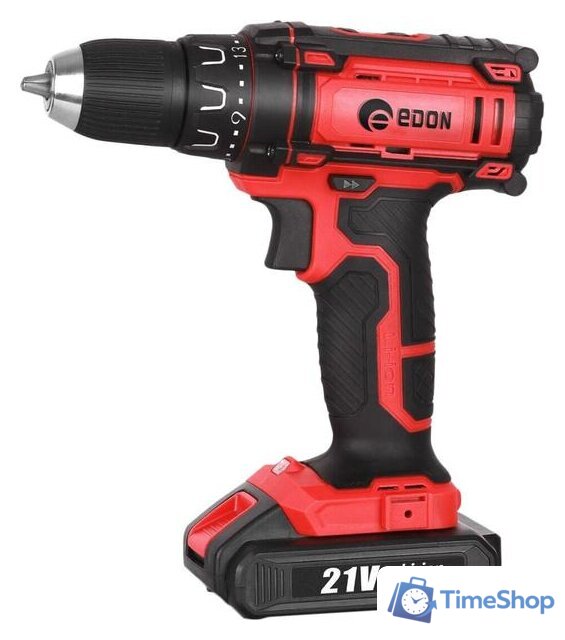 Дрель-шуруповерт Edon AD-21A (с 2-мя АКБ, кейс) - Изображение №1 — Интернет-магазин Time-Shop