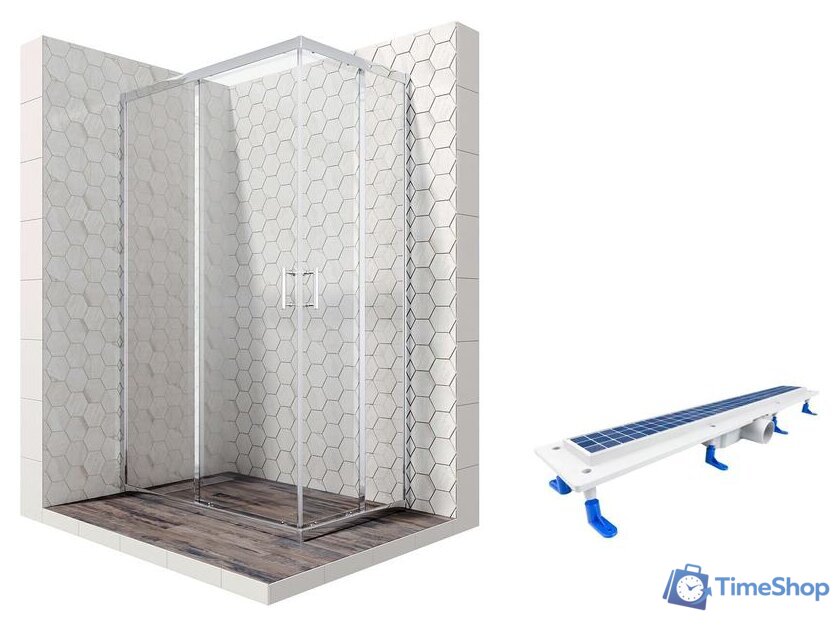 Душевой уголок Ambassador Set 14011101-ST12 - Изображение №1 — Интернет-магазин Time-Shop