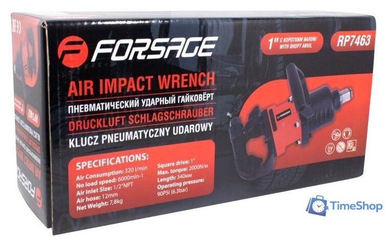 Пневматический гайковерт FORSAGE F-RP7463 - Изображение №3 — Интернет-магазин Time-Shop
