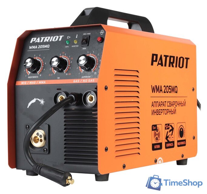 Сварочный инвертор Patriot WMA 205 MQ - Изображение №1 — Интернет-магазин Time-Shop