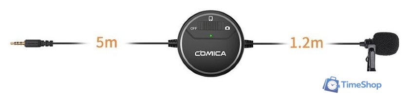 Проводной микрофон Comica Sig.Lav V03 - Изображение №3 — Интернет-магазин Time-Shop