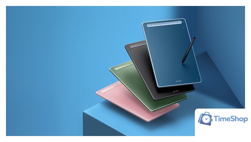 Графический планшет XP-Pen Deco LW (черный) - Изображение №5 — Интернет-магазин Time-Shop