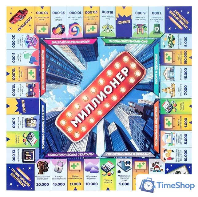 Настольная игра Dream Makers Миллионер. New 2506C - Изображение №6 — Интернет-магазин Time-Shop