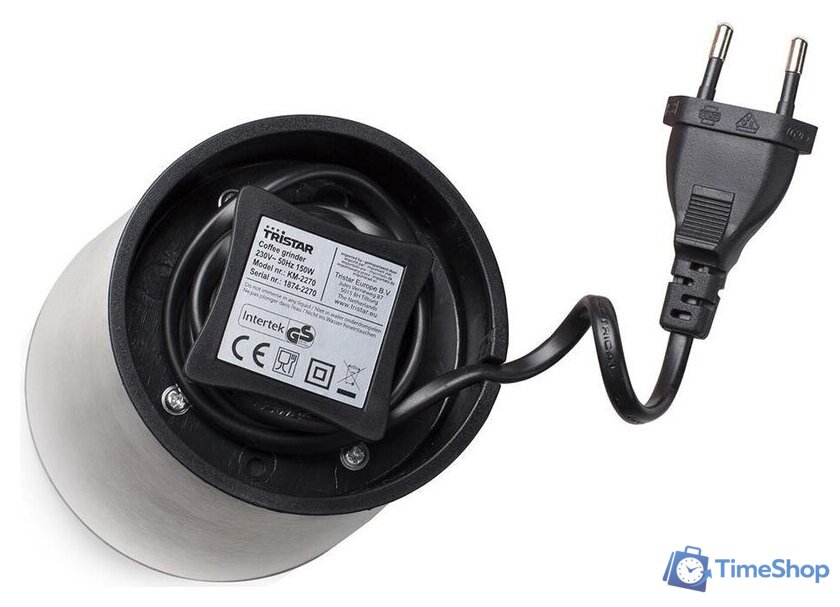 Электрическая кофемолка Tristar KM-2270 - Изображение №4 — Интернет-магазин Time-Shop