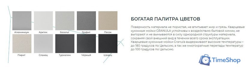 Кухонная мойка Granula GR-8601 (турмалин) - Изображение №6 — Интернет-магазин Time-Shop