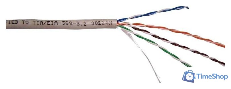 Кабель TWT TWT-5EUTP2-LSZH - Изображение №1 — Интернет-магазин Time-Shop