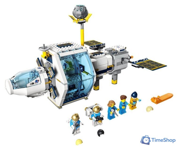 Конструктор LEGO City 60349 Лунная космическая станция - Изображение №3 — Интернет-магазин Time-Shop