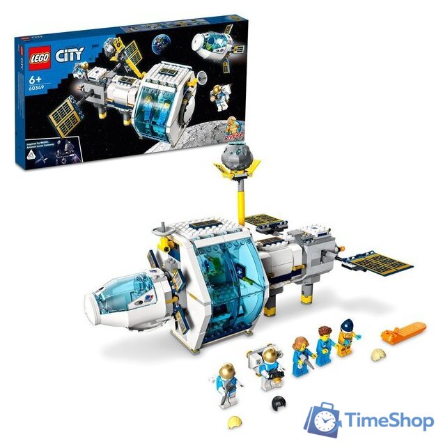 Конструктор LEGO City 60349 Лунная космическая станция - Изображение №5 — Интернет-магазин Time-Shop