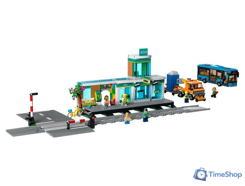 Конструктор LEGO City 60335 Железнодорожная станция - Изображение №2 — Интернет-магазин Time-Shop