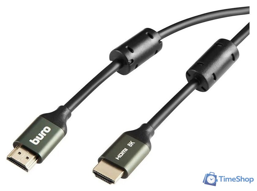 Кабель Buro BHP-HDMI-2.1-5G HDMI - HDMI (5 м, черный) - Изображение №4 — Интернет-магазин Time-Shop