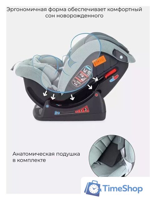 Детское автокресло Rant Matrix Active Line AY913 (зеленый) - Изображение №15 — Интернет-магазин Time-Shop