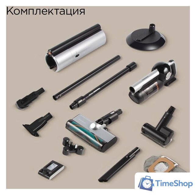 Пылесос Redmond (Редмонд) VH1330 (серый) - Изображение №11 — Интернет-магазин Time-Shop