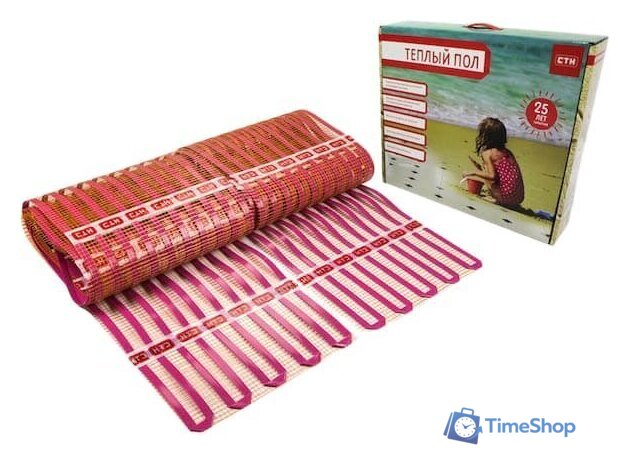 Нагревательный мат СТН City Heat 5х1 м 750 Вт - Изображение №1 — Интернет-магазин Time-Shop