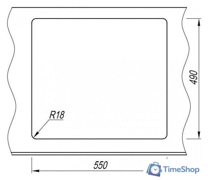 Кухонная мойка ARFEKA Dalago 57 Silken White - Изображение №5 — Интернет-магазин Time-Shop