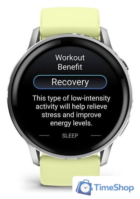 Умные часы Garmin Venu 4 45 мм (серебристый/желтый) - Изображение №4 — Интернет-магазин Time-Shop