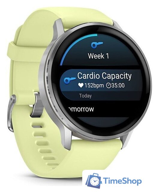 Умные часы Garmin Venu 4 45 мм (серебристый/желтый) - Изображение №7 — Интернет-магазин Time-Shop