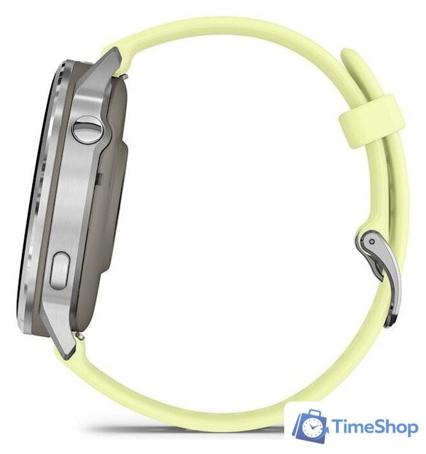Умные часы Garmin Venu 4 45 мм (серебристый/желтый) - Изображение №6 — Интернет-магазин Time-Shop