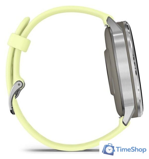 Умные часы Garmin Venu 4 45 мм (серебристый/желтый) - Изображение №5 — Интернет-магазин Time-Shop