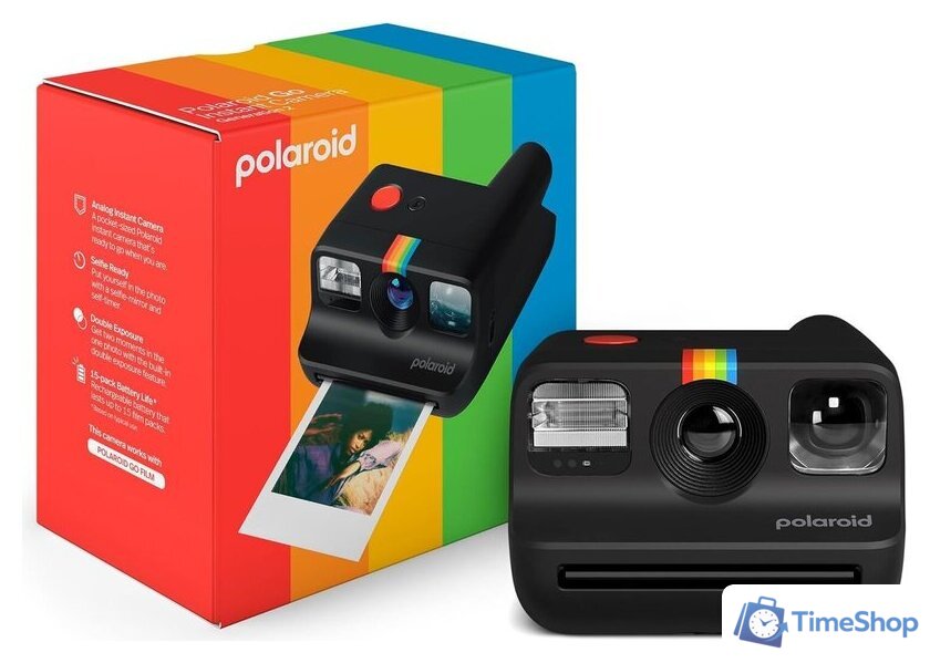 Фотоаппарат Polaroid Go Instant Camera Generation 2 (черный) - Изображение №3 — Интернет-магазин Time-Shop