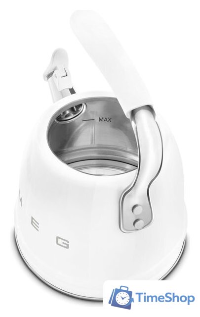 Чайник со свистком Smeg WKF01WH - Изображение №5 — Интернет-магазин Time-Shop