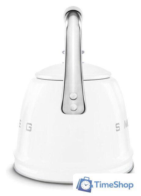 Чайник со свистком Smeg WKF01WH - Изображение №4 — Интернет-магазин Time-Shop