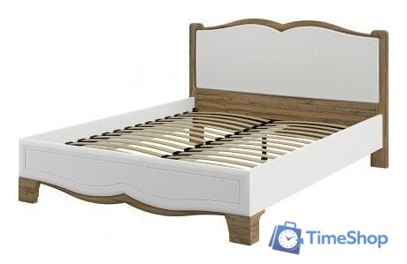 Кровать Мебель Неман Тиффани NEW МН-041-01 (белый/дуб прованс) - Изображение №1 — Интернет-магазин Time-Shop