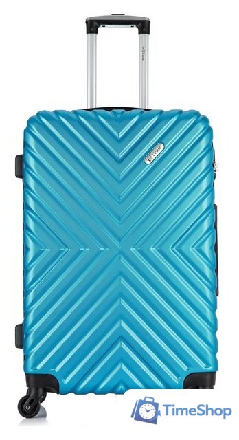 Чемодан-спиннер L'Case New-Delhi BCP-1205 7468 (L, светло-синий) - Изображение №2 — Интернет-магазин Time-Shop