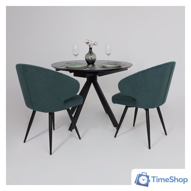 Стул Мамадома Rob-R1 360 (b10 Green Lux/черный) - Изображение №4 — Интернет-магазин Time-Shop